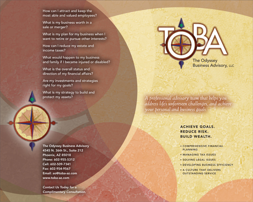 TOBA Brochure Front